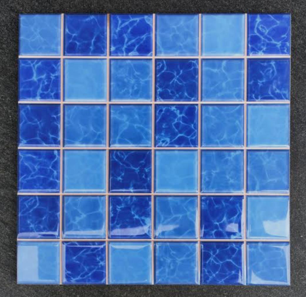 Mosaic Roman dAtlantic - Keramik Kolam Renang